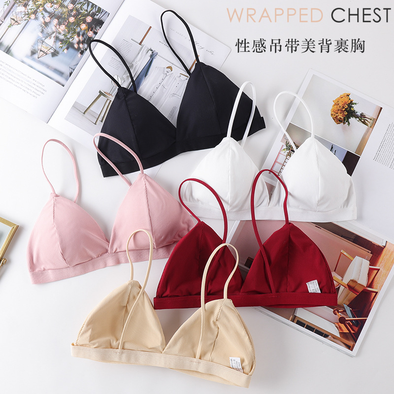 Lace Bralette Set - 女性のためのセクシーな3Dスポーツブラ,シームレス,ホルター,ストラップレス,腕立て伏せ,ブラレット,下着zn01