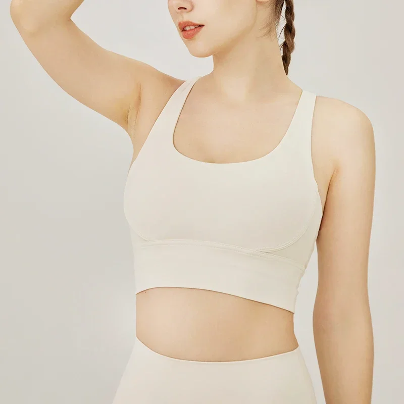 クラシックシリーズ無地レディーススポーツブラ、高強度セクシー - Sports Bra Racerback のレビューと価格