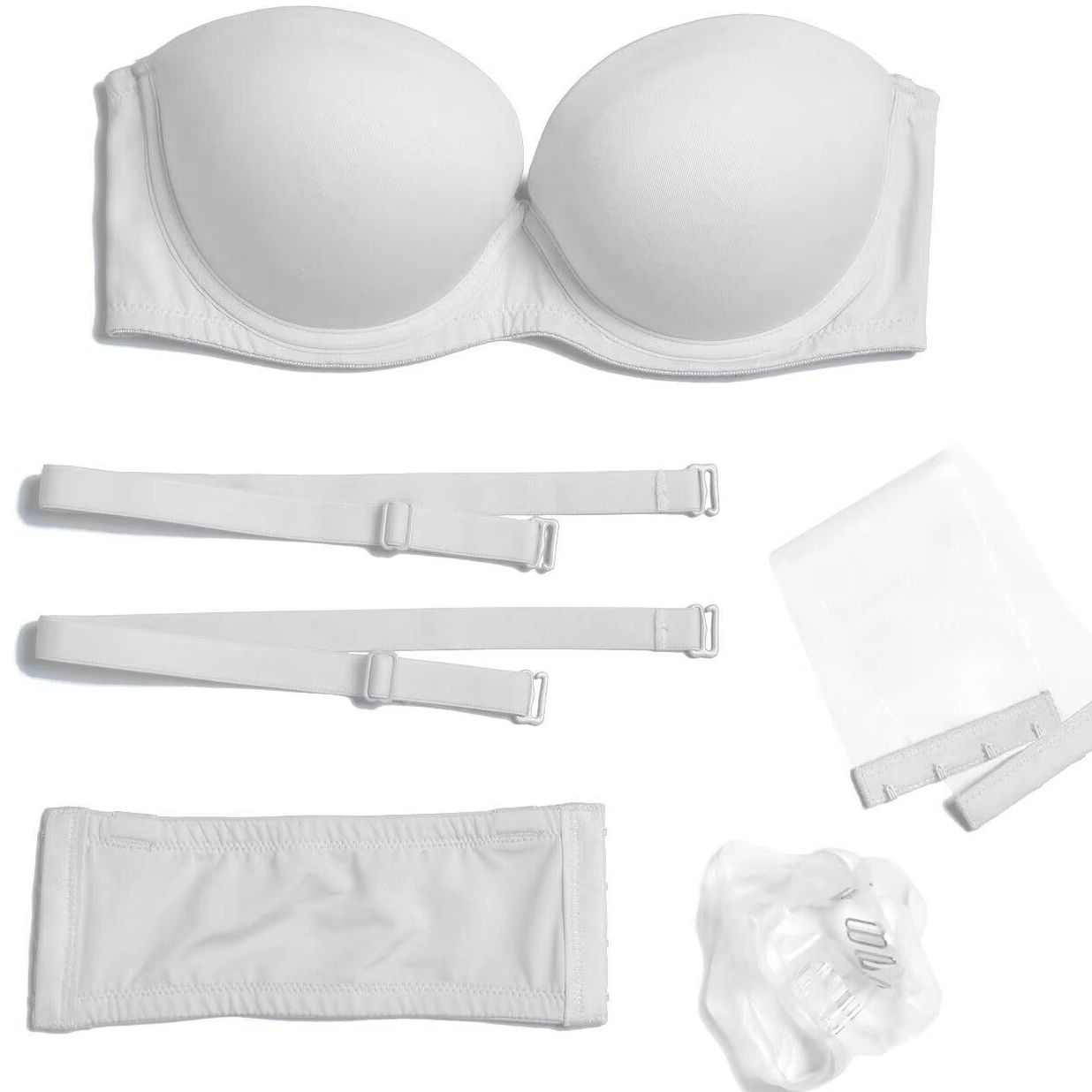 2026年新作ブラジャー レディース ストラップレス セクシ - Convertible Bra Multiway のレビューと価格